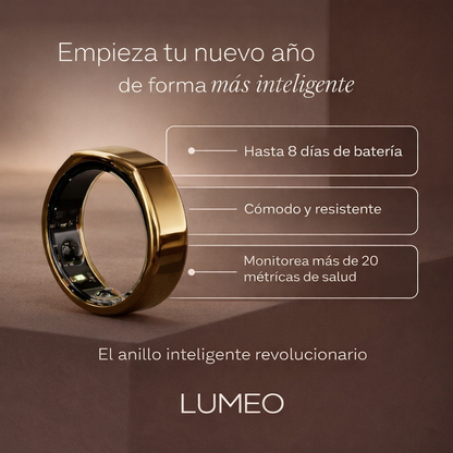 Anillo Inteligente | Mide tu sueño, ejercicio y calorías